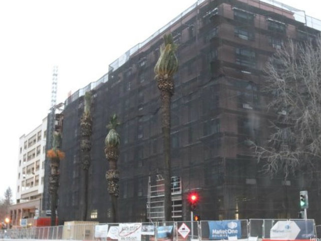 Randy Paragary's company is getting closer to opening a new development in midtown Sacramento. The Fort Sutter Hotel, Cafe Bernardo and Four Palms Bar have been under construction since October 2018.