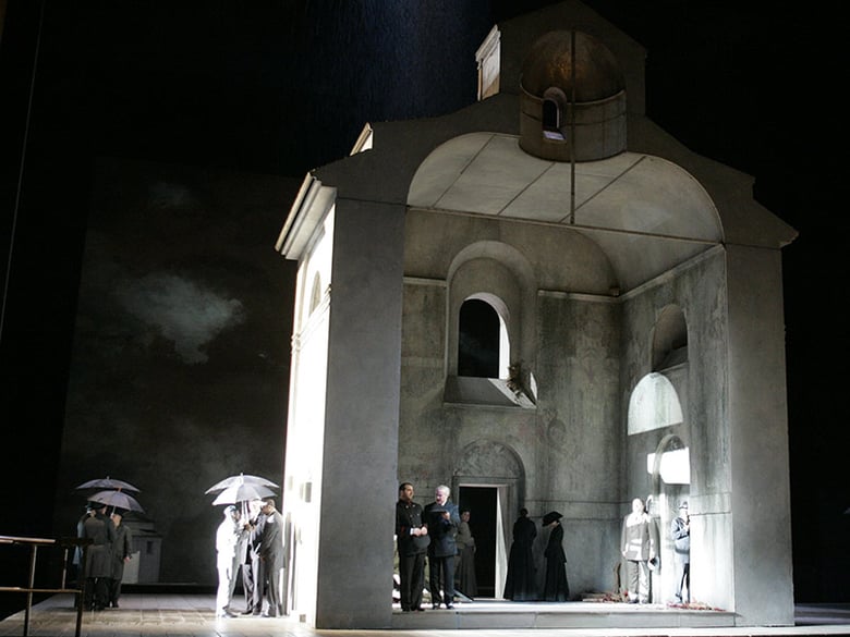 A scene from Janáček's "Káťa Kabanová." Photo: Ken Howard / Met Opera