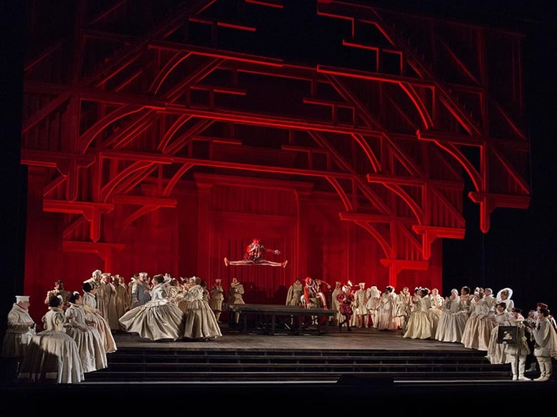 A scene from Donizetti's "Maria Stuarda." | Photo: Ken Howard/Metropolitan Opera