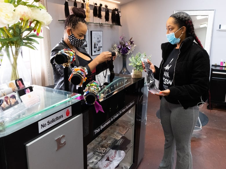 Hair And Nail Salons Squeezed As They're Deemed 'High Risk' Businesses  During Pandemic 