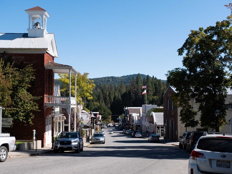 Downtown Nevada City.
