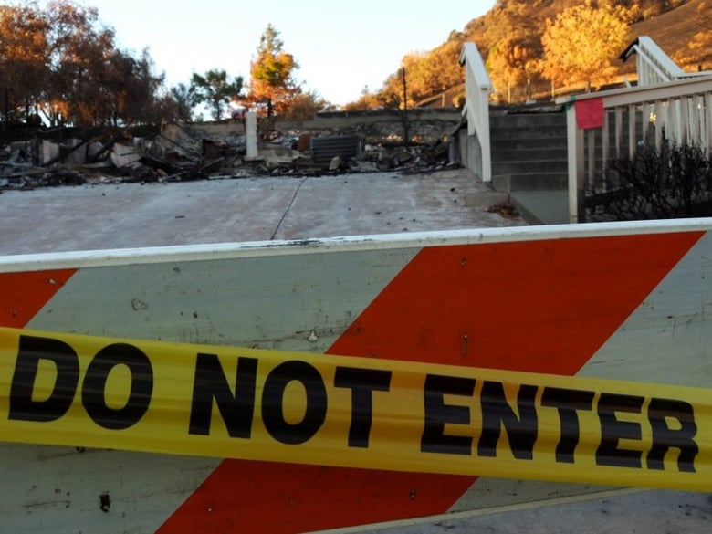 One of the 1,555 structures the Glass Fire left in its path of destruction.