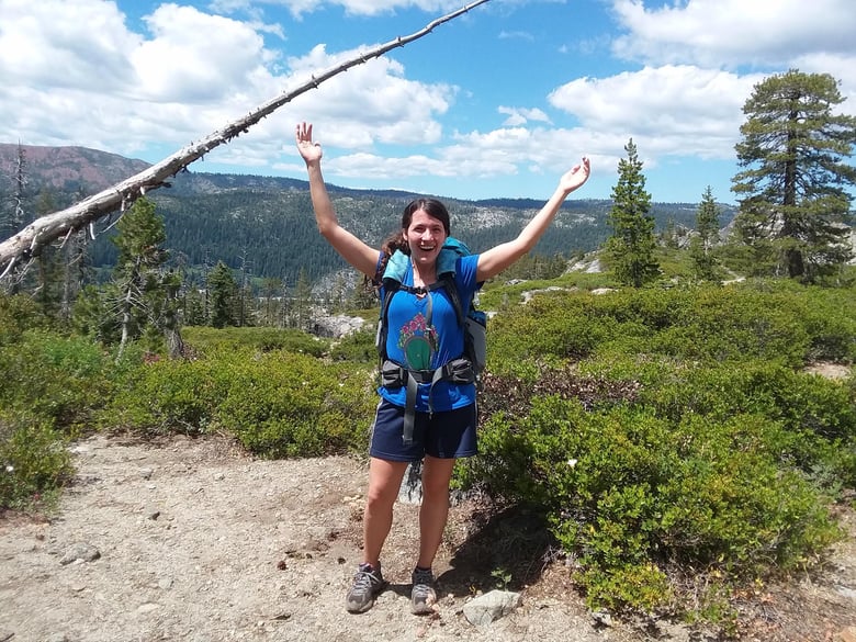 Michelle Sogge enjoyed hiking before contracting COVID-19.