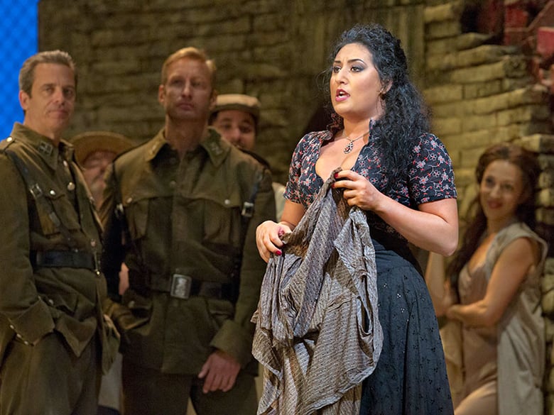 Anita Rachvelishvili as “Carmen.” | Photo: Ken Howard/Metropolitan Opera