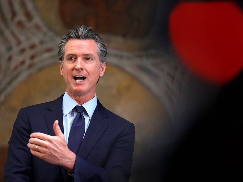 California Gov. Gavin Newsom.