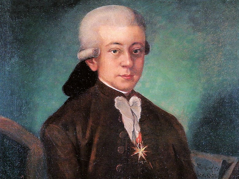 Mozart at about age 21 (1777)