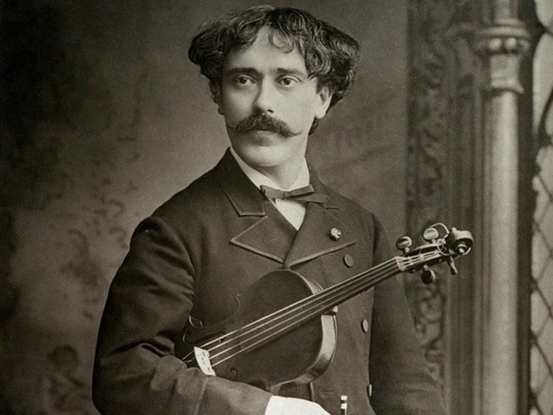 Violinist Pablo de Sarasate