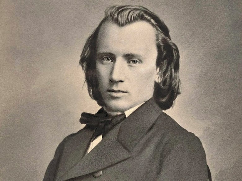 Johannes Brahms c 1862 by Carl Anton Schulz