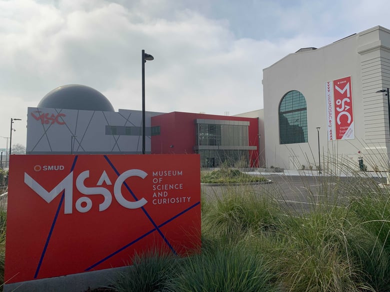 The SMUD Museum of Science and Curiosity building on Nov. 12. This new facility has six exhibition spaces, plus other offerings like a planetarium and classrooms for student visits. The SMUD Museum of Science and Curiosity building on Nov. 12. This new facility has six exhibition spaces, plus other offerings like a planetarium and classrooms for student visits.