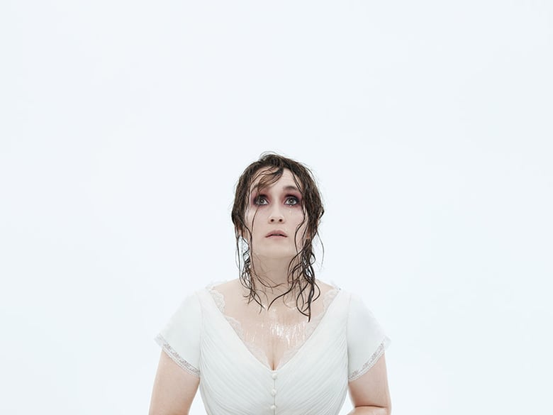 Erin Morley in the title role of Matthew Aucoin's "Eurydice." Photo: Paola Kudacki / Met Opera