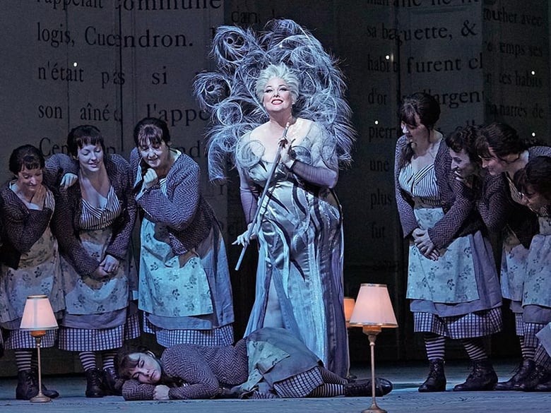 Jessica Pratt as the Fairy Godmother in Massenet's "Cinderella." Photo: Karen Almond/Met Opera