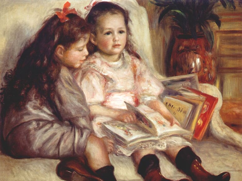 Portrait of Jean and Geneviève Caillebotte by Pierre-Auguste Renoir (1895)