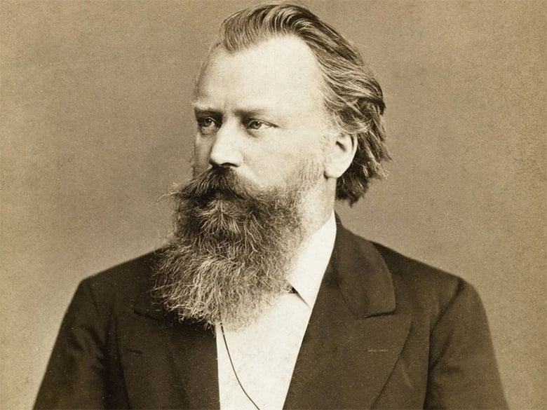 Johannes Brahms circa 1885