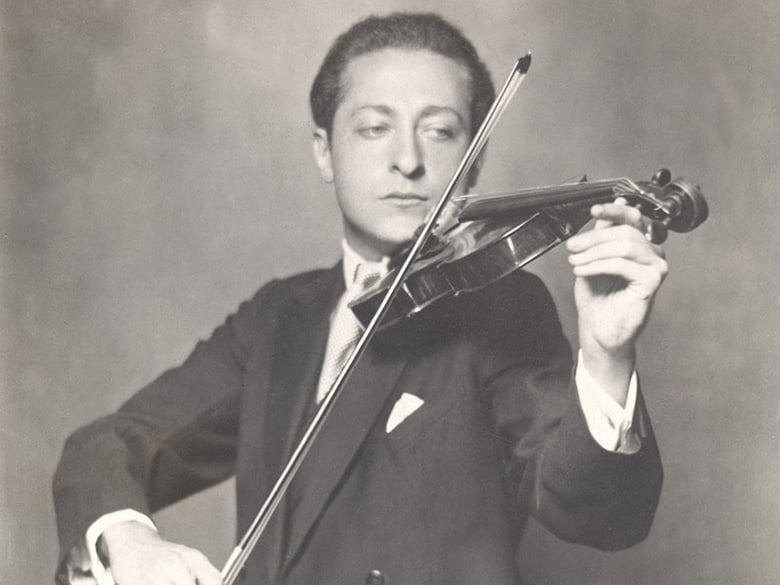 A young Jascha Heifetz