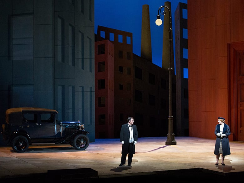 A scene from Stravinsky's "The Rake's Progress." Photo: Marty Sohl/Metropolitan Opera