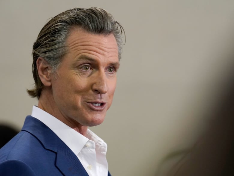 FILE - California Gov. Gavin Newsom speaks at a news conference in Sacramento, Calif., March 16, 2023.