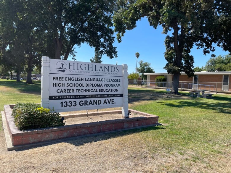 Highlands Community Charter and Technical Schools's main campus in Sacramento has grown from just a few buildings to a large campus with dozens of classrooms over the last decade. Highlands Community Charter and Technical Schools's main campus in Sacramento has grown from just a few buildings to a large campus with dozens of classrooms over the last decade.