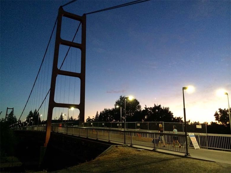 The Guy West Bridge is getting a major facelift, and will be closed most of next weekend. The bridge already has new, LED lighting, and will be getting a fresh coat of paint in the months ahead.