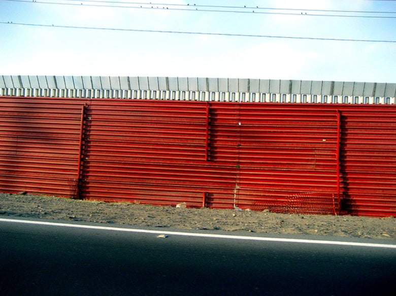 The US, Mexico border.