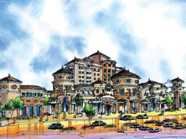 Artist's rendering of the proposed North Fork Rancheria casino. 