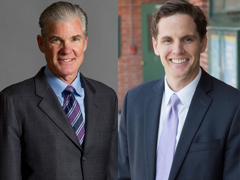 California Superintendent of Public Instruction candidates Tom Torlakson (left) and Marshall Tuck.