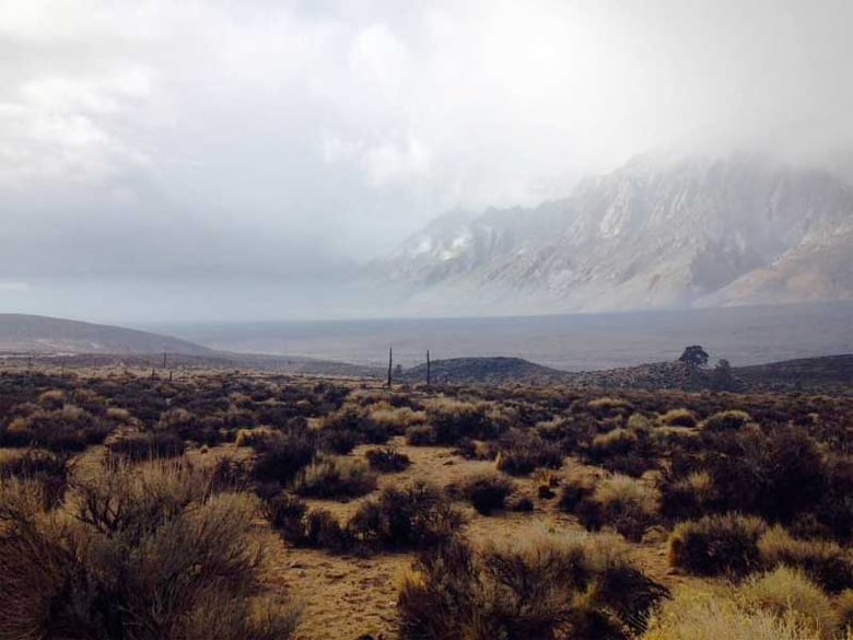 Round Fire burned area.