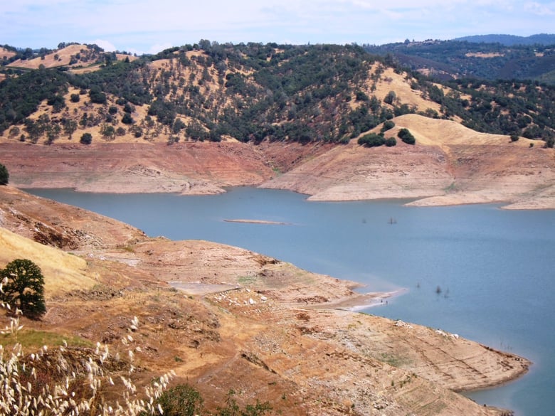 New Melones Reservoir in 2014