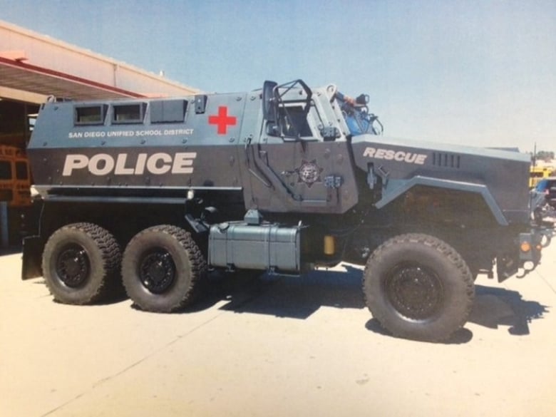 A rendering of what San Diego's MRAP may have looked like.