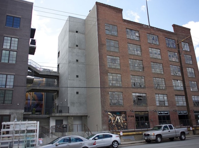 The Warehouse Artist Lofts on R Street.