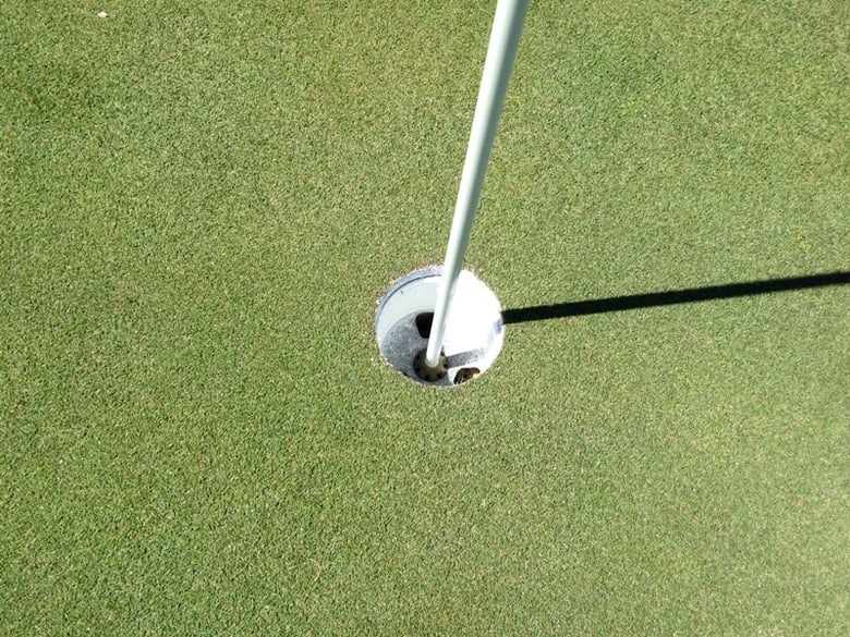 The greens will be between 12.5 and 13 on the Stimpmeter, used to gauge how fast a ball rolls on a green.