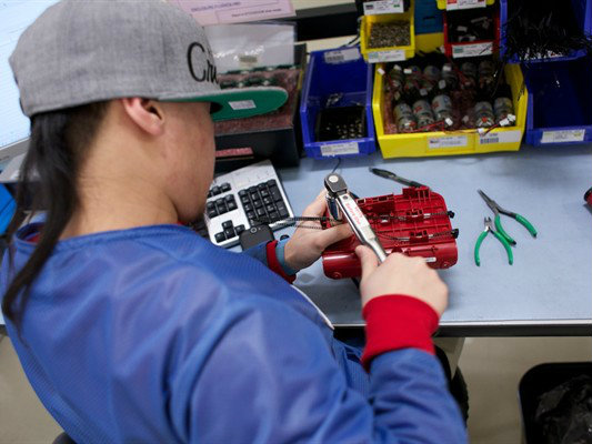 File photo of a worker at PRIDE Industries, one of nearly 120 med-tech and bioscience companies in the Sacramento area. The Sacramento Area Regional Technology Alliance, which tried to bring more companies like PRIDE to Sacramento, folded this week. 