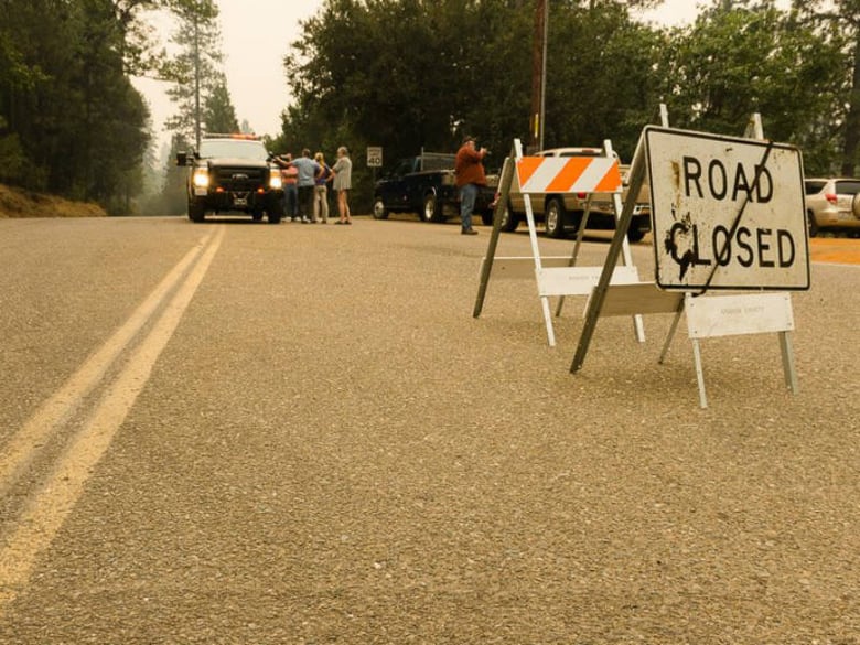 Road closure at Tabeaud Rd and Hwy 88. 