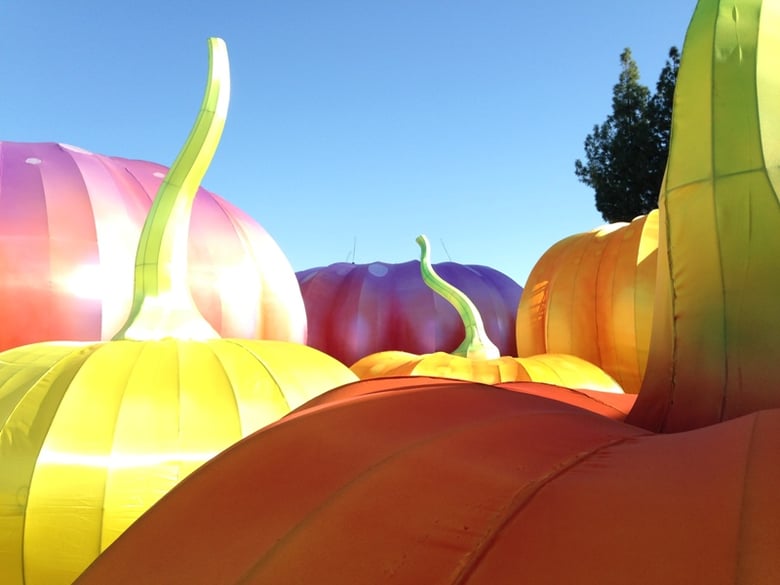 All new exhibits this year are being constructed for the "Magic of the Seasons" exhibit at Cal Expo.