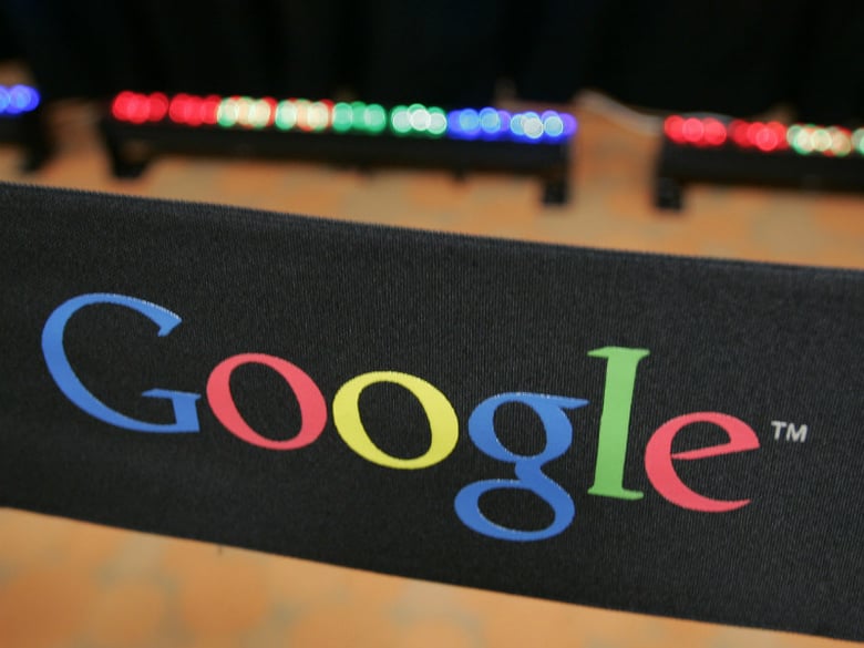 FILE - This Sept. 2, 2008 file photo shows the Google logo on a chair at the company's headquarters in in Mountain View, Calif. 