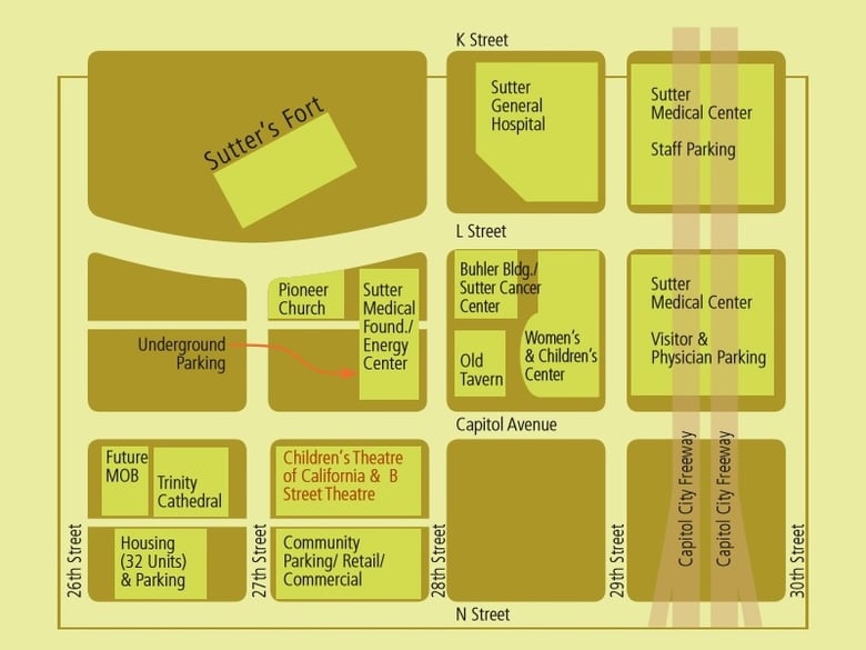 Supporters of the proposed B Street Theater say its proximity to the new Sutter Hospital, Sutter's Fort State Park, and planned development will help make it successful.