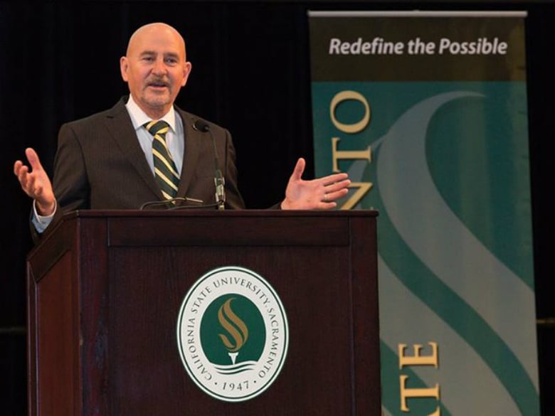 California State University, Sacramento President Robert S. Nelsen