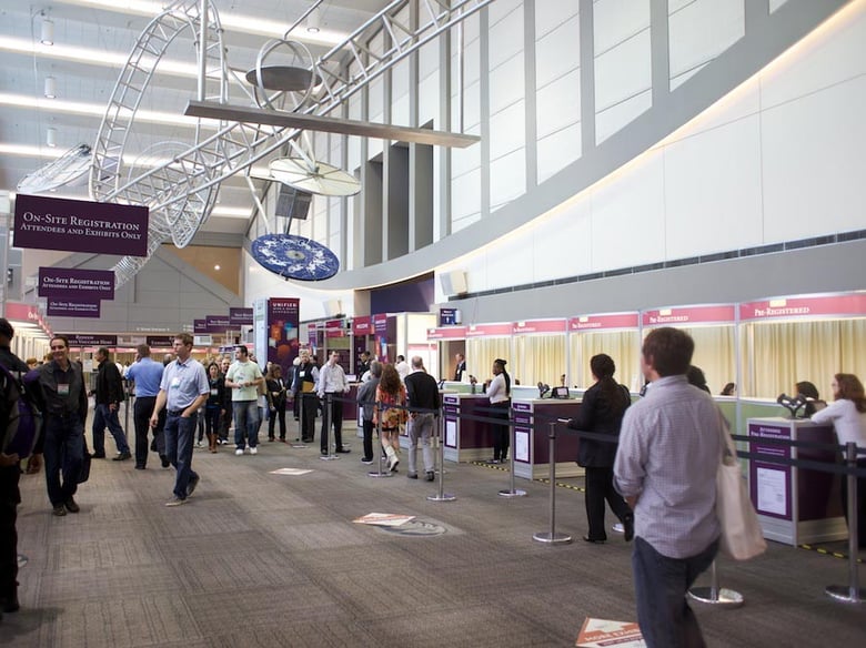 Inside the Sacramento Convention Center