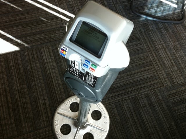 This picture of a "smart" meter prototype was taken in 2013.