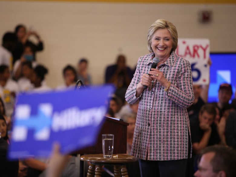 File Photo: Hillary Clinton appears at an event at Sacramento City College on June 6, 2016. 