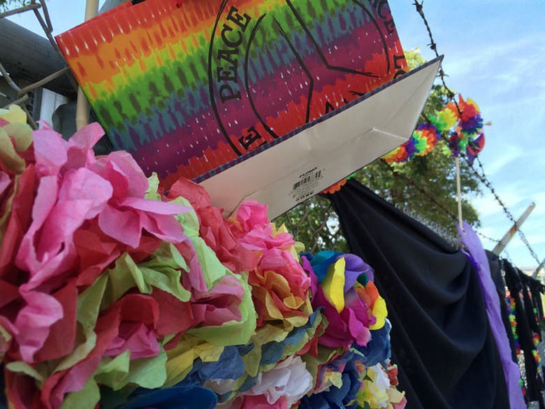 The Latin Center of Art and Culture has established a memorial to pay tribute to the victims of Sunday morning's mass shooting in an Orlando nightclub.