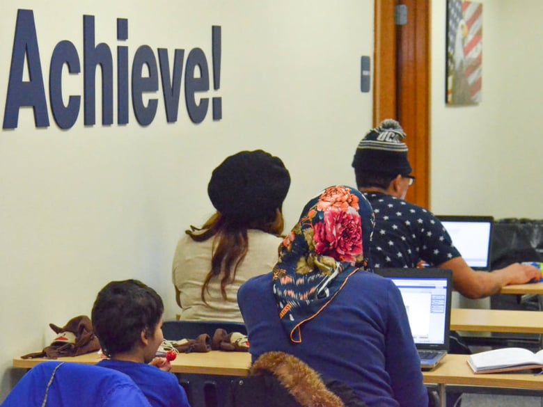 Students in a developmental class in Connecticut, where lawmakers have limited how much time public colleges can require students to spend in these classes and have agreed to make some classes free.