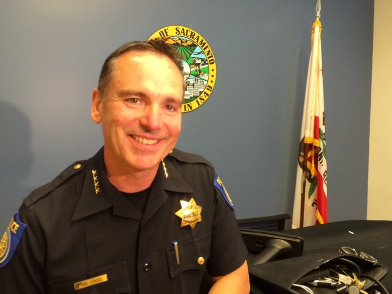 Sacramento Police Chief Sam Somers will have been on the police force 33 years by the time he retires. Somers announced his decision Tuesday.