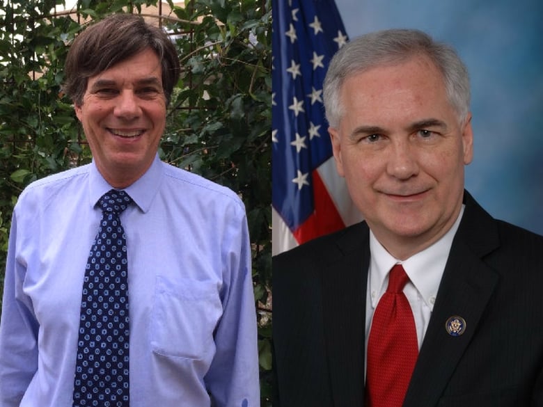 Bob Derlet and Incumbent Tom McClintock are running for the 4th Congressional Seat in California. 