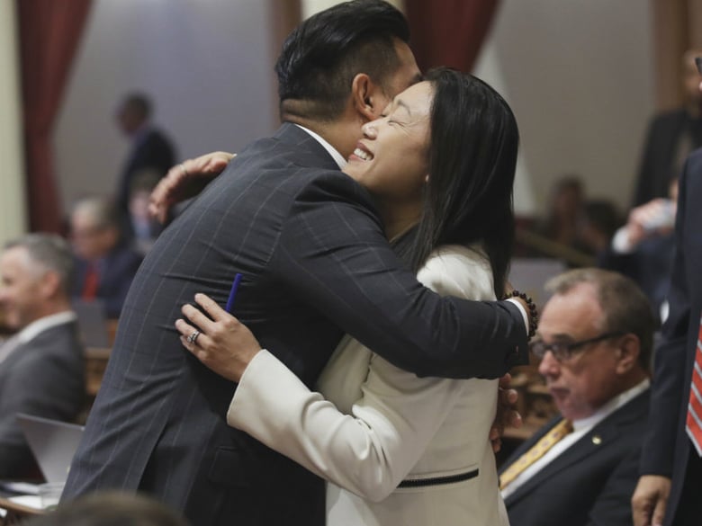 In 2016, Sen. Ricardo Lara, D-Bell Gardens, congratulated Sen. Janet Nguyen, R-Fountain Valley, on the approval of her nail salon bill. On Feb. 23, 2017, Lara ordered Nguyen removed from the Senate floor for her speech criticizing a former colleague.