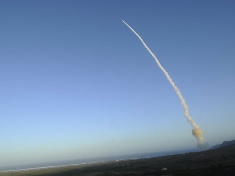 An unarmed Minuteman III intercontinental ballistic missile was launched during an operational test in 2013. 