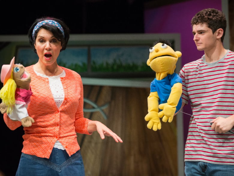 From left to right: Elisabeth Nunziato, Ryan Borses