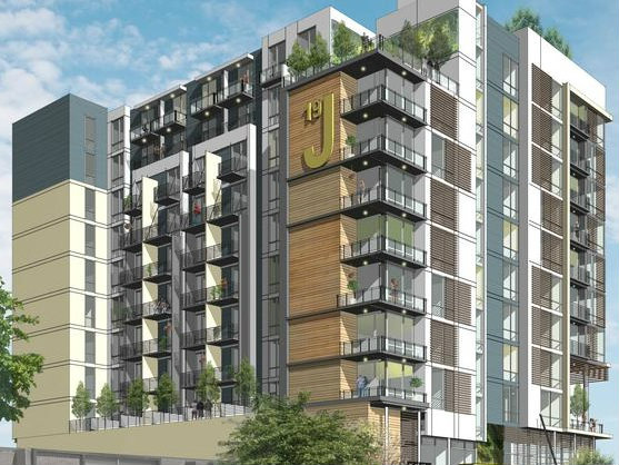 Construction started this week on 19J, a new 11-story mixed-use project at 19 and J streets in midtown Sacramento.