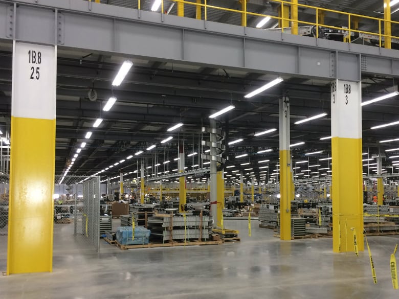 Amazon is nearing completion for its new 855,000 square foot warehouse and distribution center near the Sacramento International Airport. 