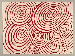 "Fugue" by French artist Louise Bourgeois (1911-2010)