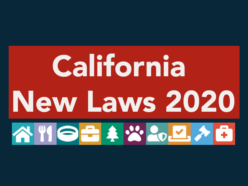 New California Laws For 2020